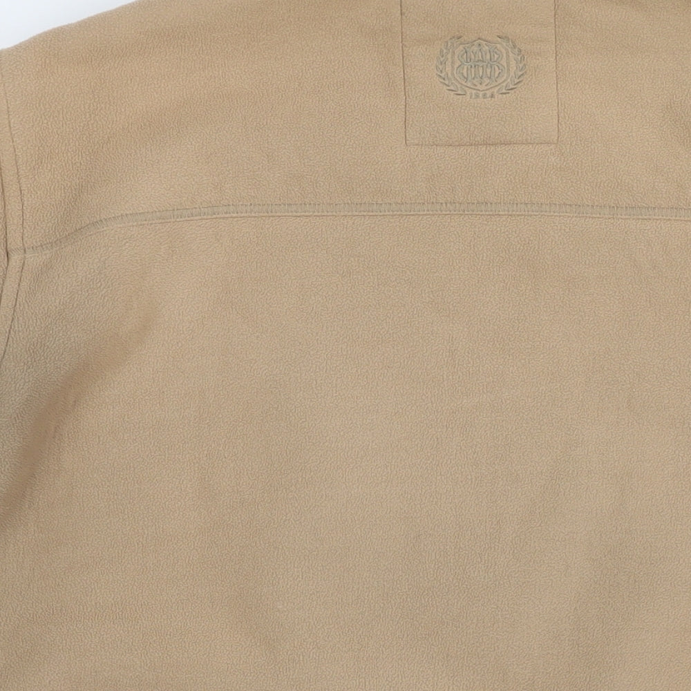 Marks and Spencer Mens Beige Jacket Size L Zip