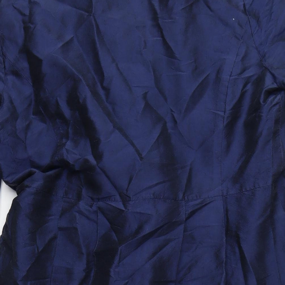 Blue Coast Women's Fit & Flare Dress with Collared Neckline