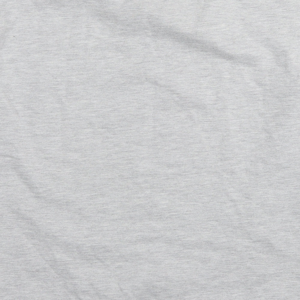 Lady And The Tramp Womens Grey Cotton Pullover Sweatshirt Size 8 Pullover - Logo