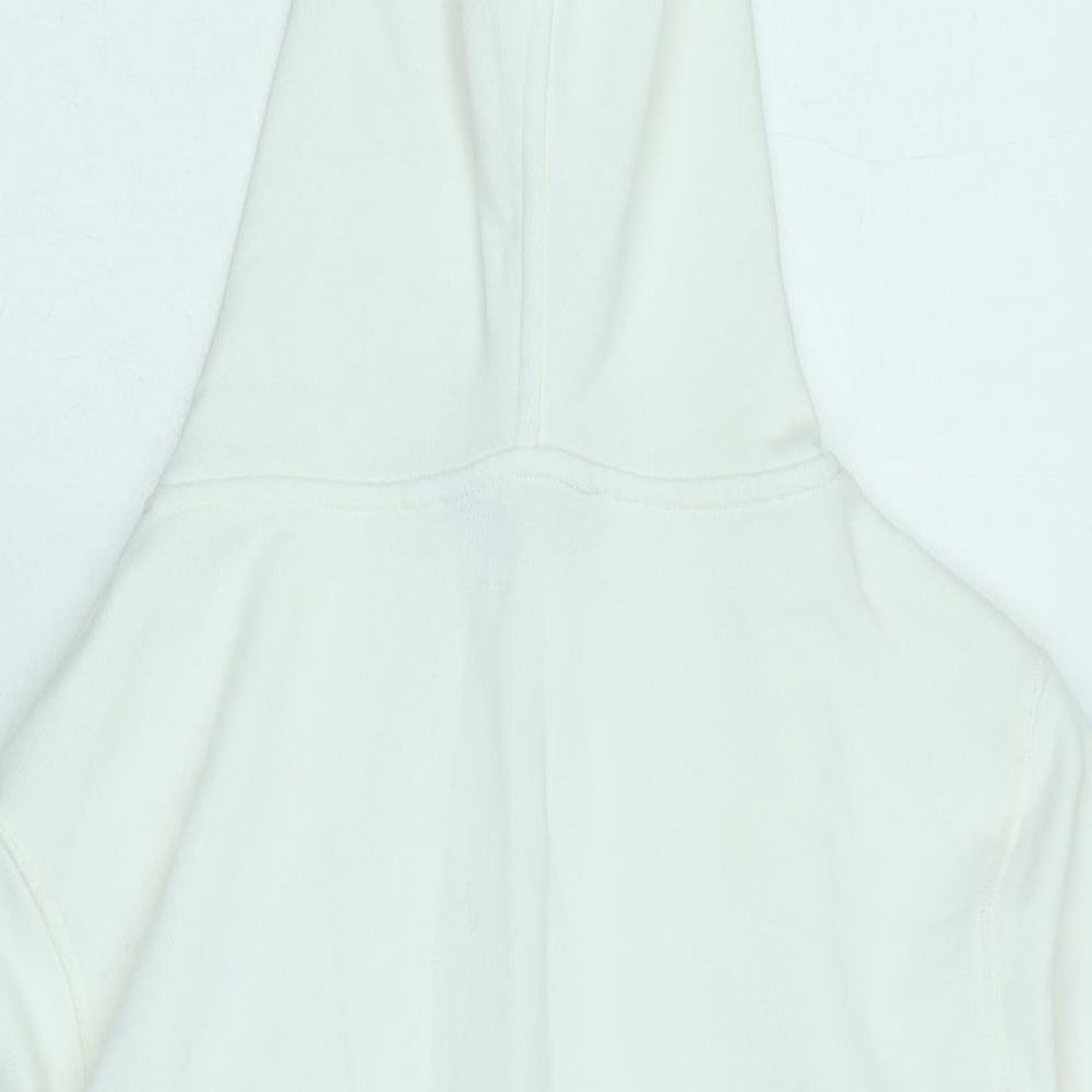 Marks and Spencer Womens Ivory Jacket Size 14 Zip
