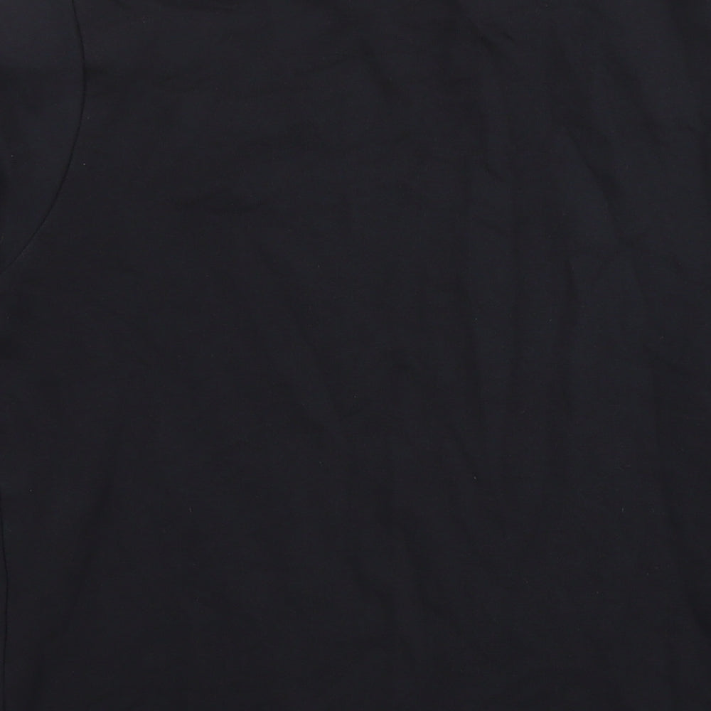 Calvin Klein Mens Black Cotton Pullover Sweatshirt Size M - Logo