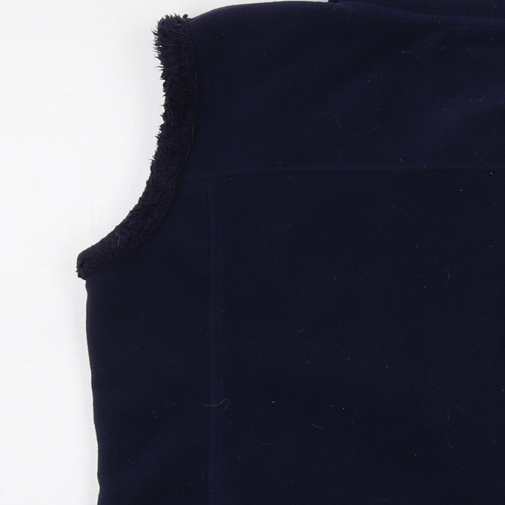 Mountain Warehouse Womens Blue Jacket Waistcoat Size 14 Zip