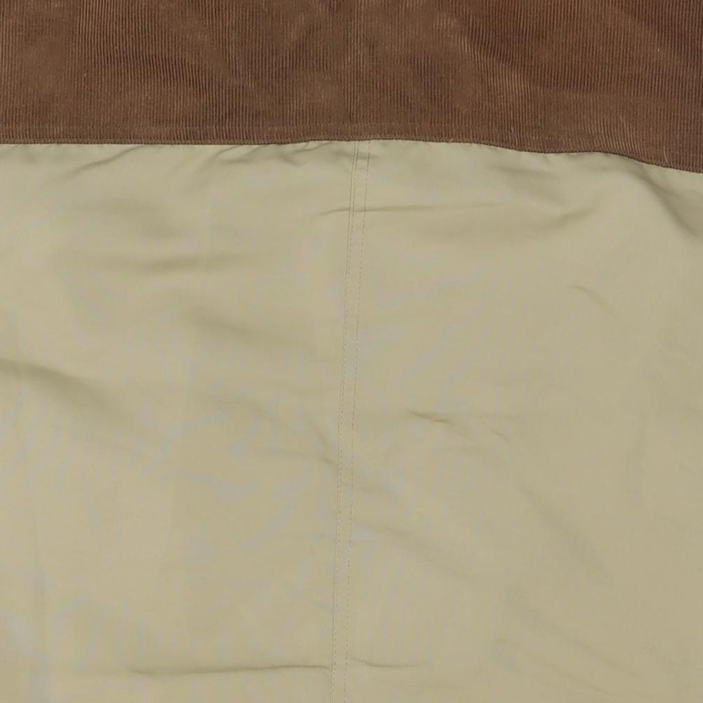 Cotton Traders Mens Brown Gilet Waistcoat Size 2XL Zip