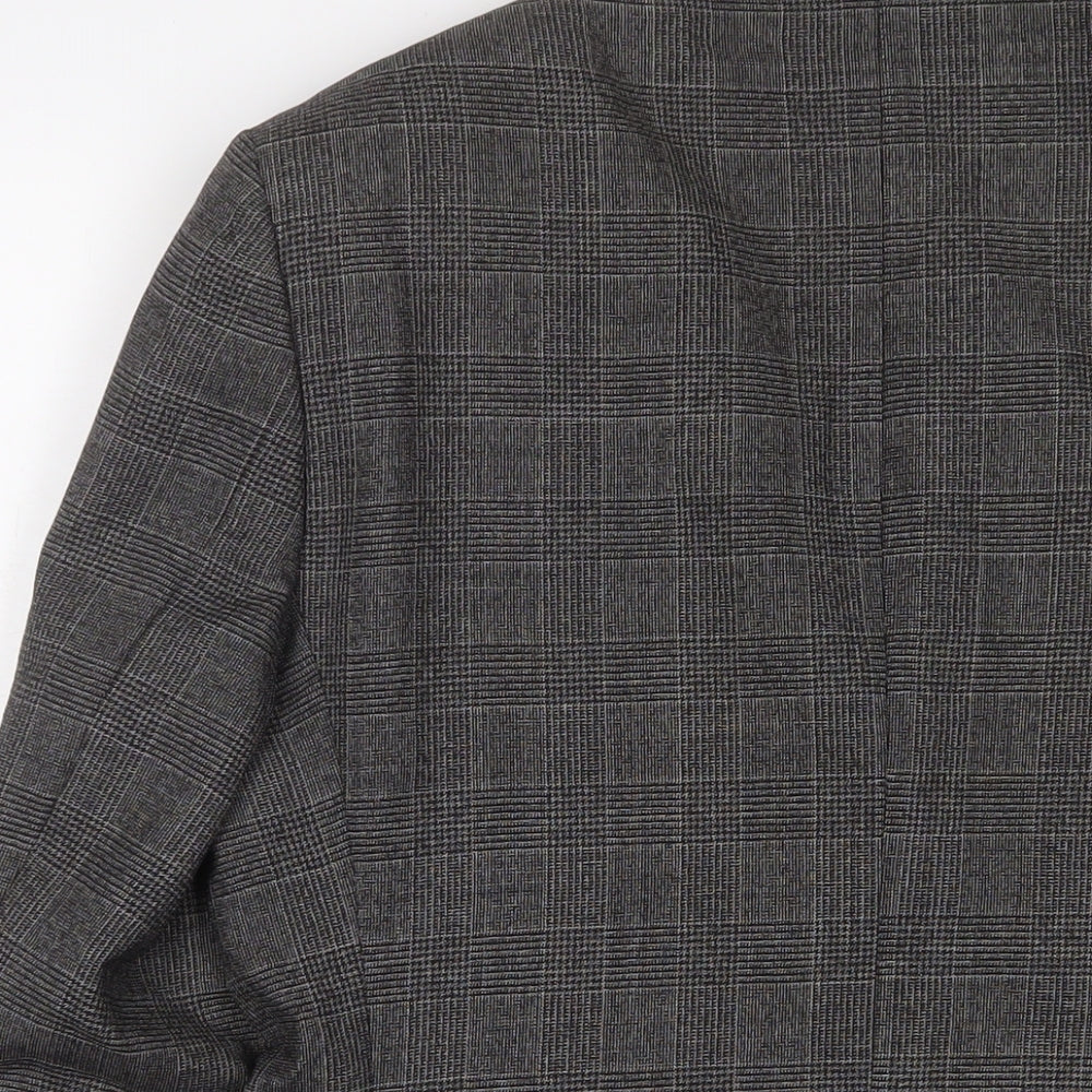 Marks and Spencer Mens Grey Wool Jacket Suit Jacket Size 38 Regular