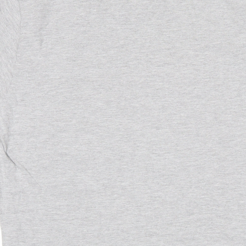 James Franco Mens Grey Cotton T-Shirt Size M Round Neck