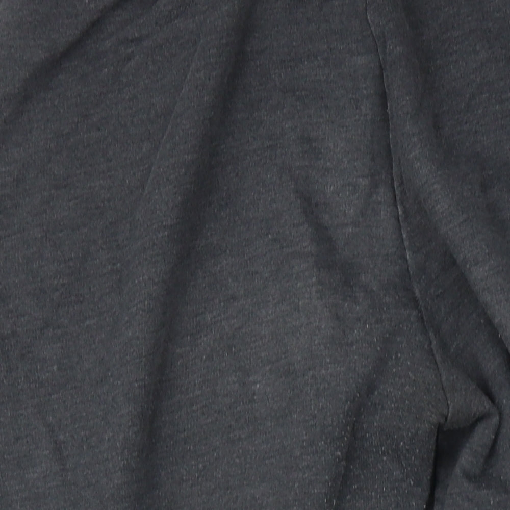 Victoria's Secret Womens Grey Cotton Jogger Trousers Size S L23 in Regular Drawstring