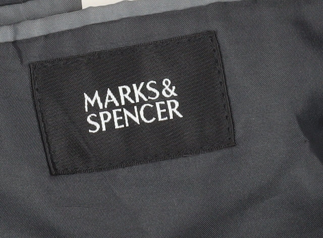 Marks and Spencer Men's Grey Blazer, Size 46, Excellent Cond