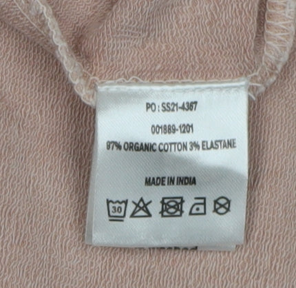 Hush Women's Pink Pullover Sweatshirt, Size S
