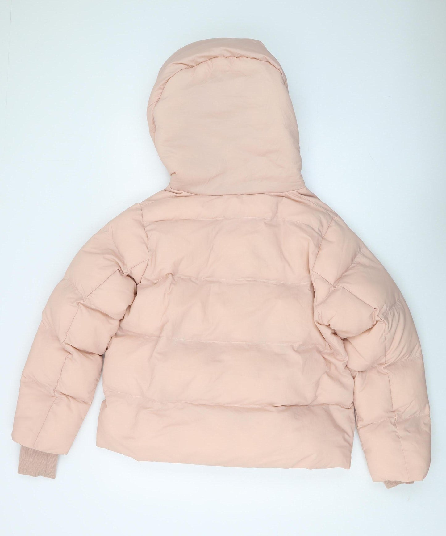 Jakke Women's Pink Puffer Jacket Size 8 Hooded Winter