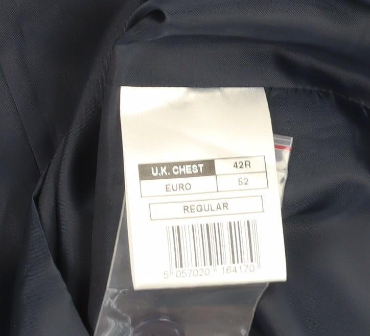 Debenhams The Collection Men's Blue Suit Waistcoat 42R Regular
