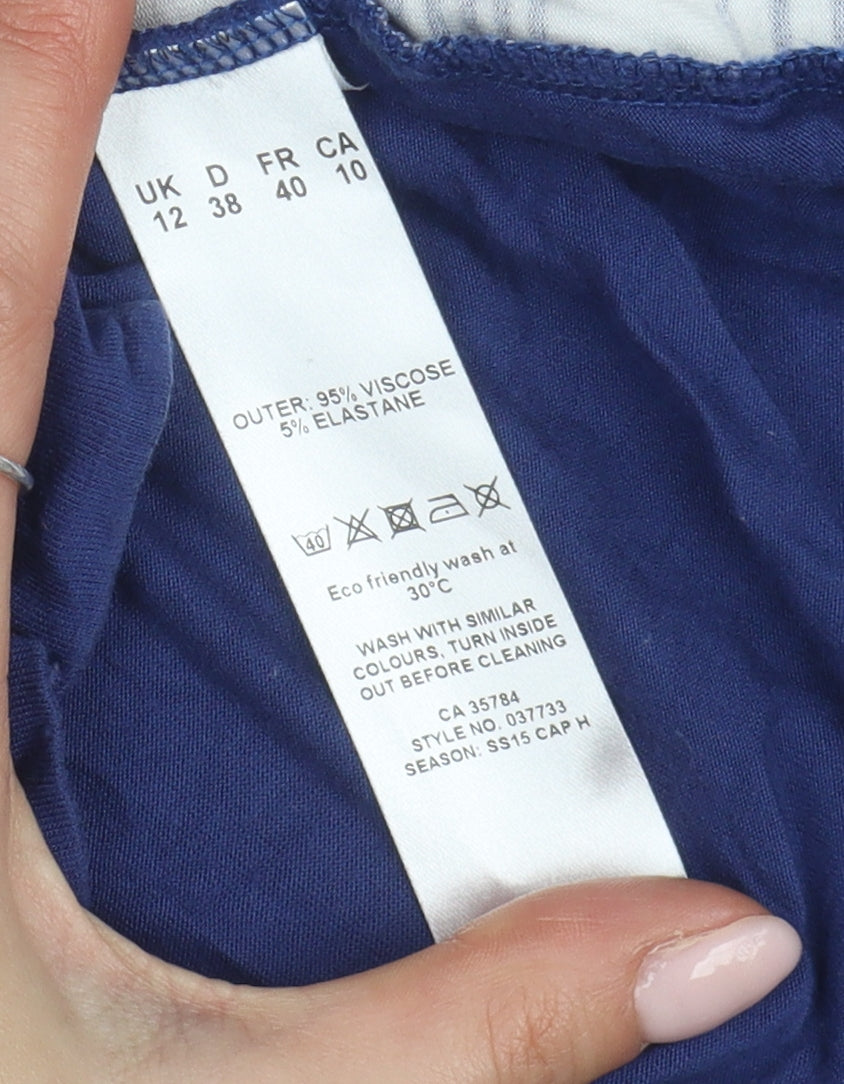 Eastex Women's Blue Kimono Blouse Size 12