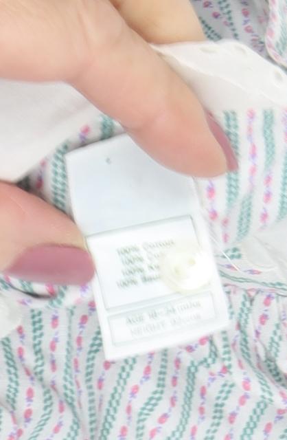 Laura Ashley Girls Multicolour Striped A-Line Dress Size 2XS