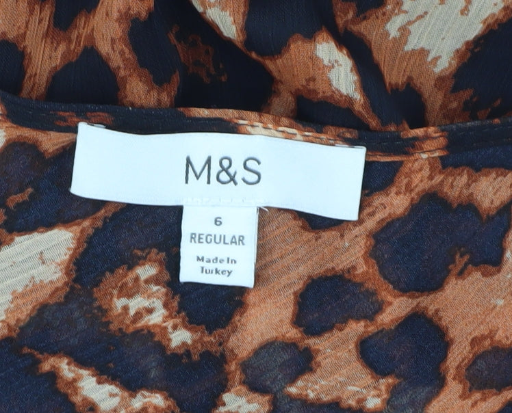 Marks and Spencer Women's Brown Midi Dress