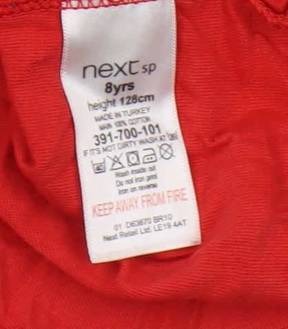 Next Boys Red Gamer Graphic T-Shirt, Size 7-8 Years