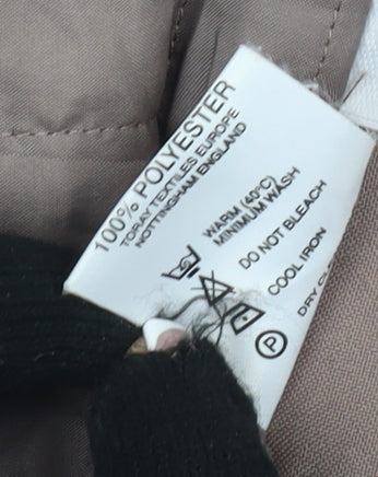 A Wrayne Women's Brown Long Overcoat Size 12