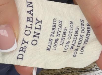 Jack Wills Women's Navy Hooded Gilet Size 12