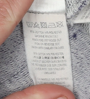 French Connection Grey Logo Sweatshirt Men L