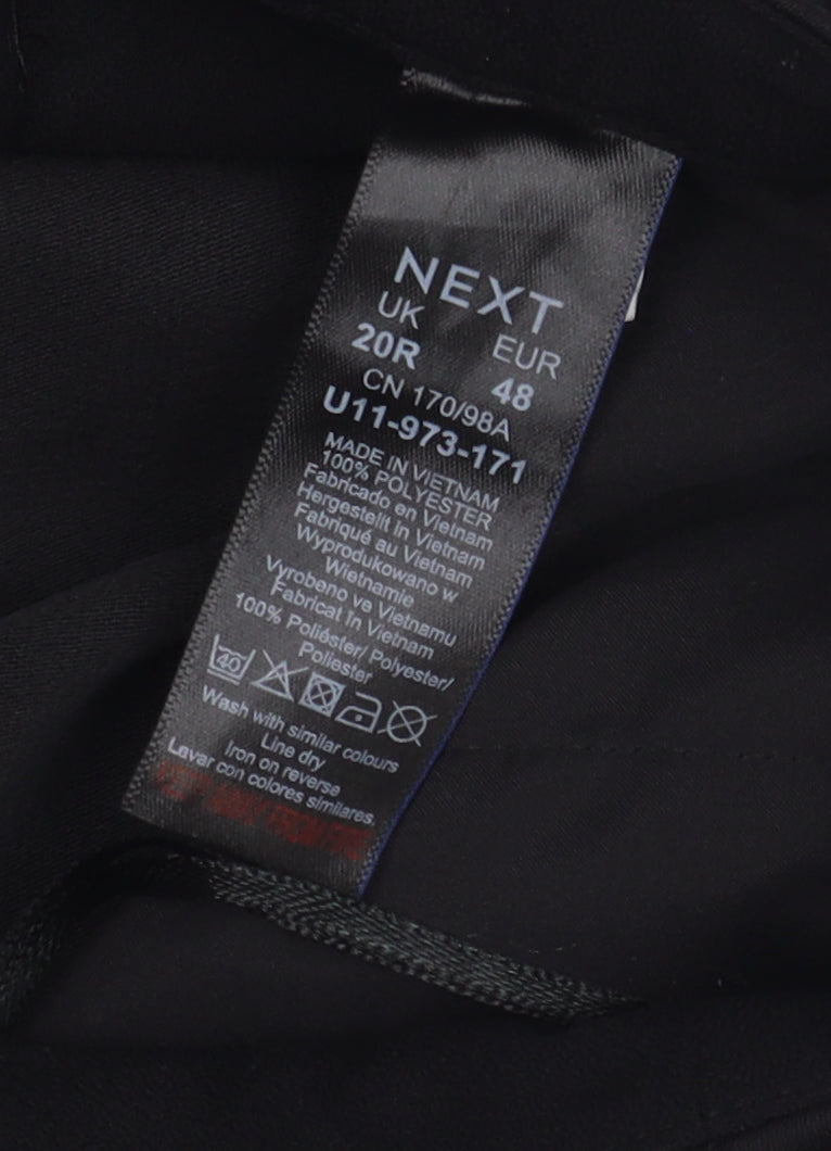 Next Women's Black Dress Pants Size 20 Belted Business