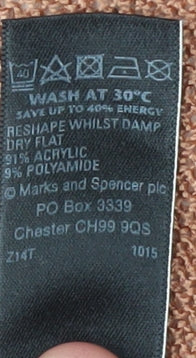 Marks and Spencer Women's Orange Cardigan Size 12