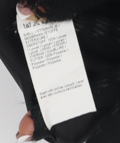 River Island Men's Black Bomber Jacket Size 4