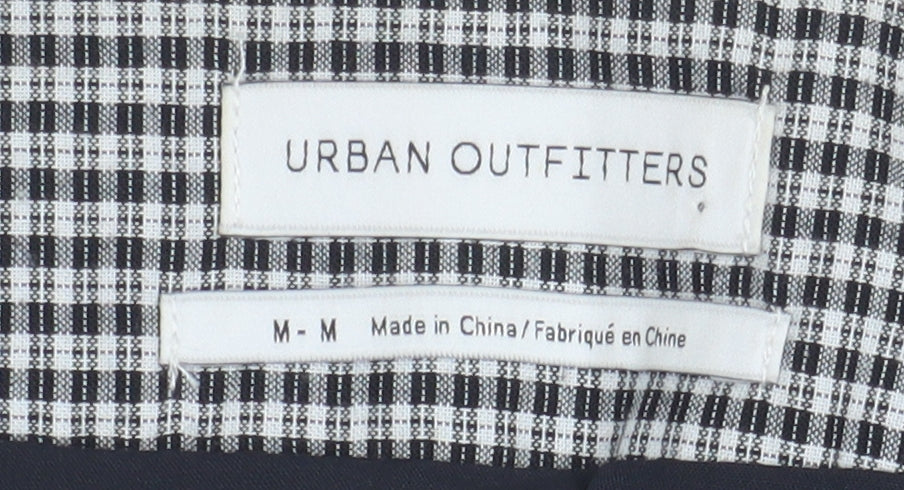 Urban Outfitters Women's Black Check Pencil Skirt M