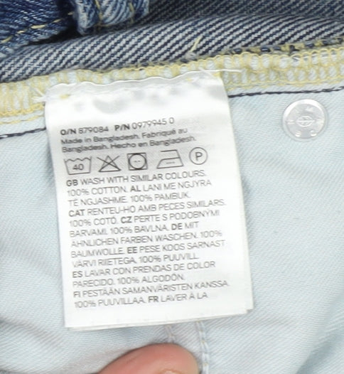 H&M Men's Blue Relaxed Loose Jeans, Size 32