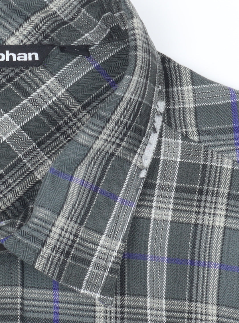 Rohan Men's L Multicoloured Plaid Button-Up Shirt