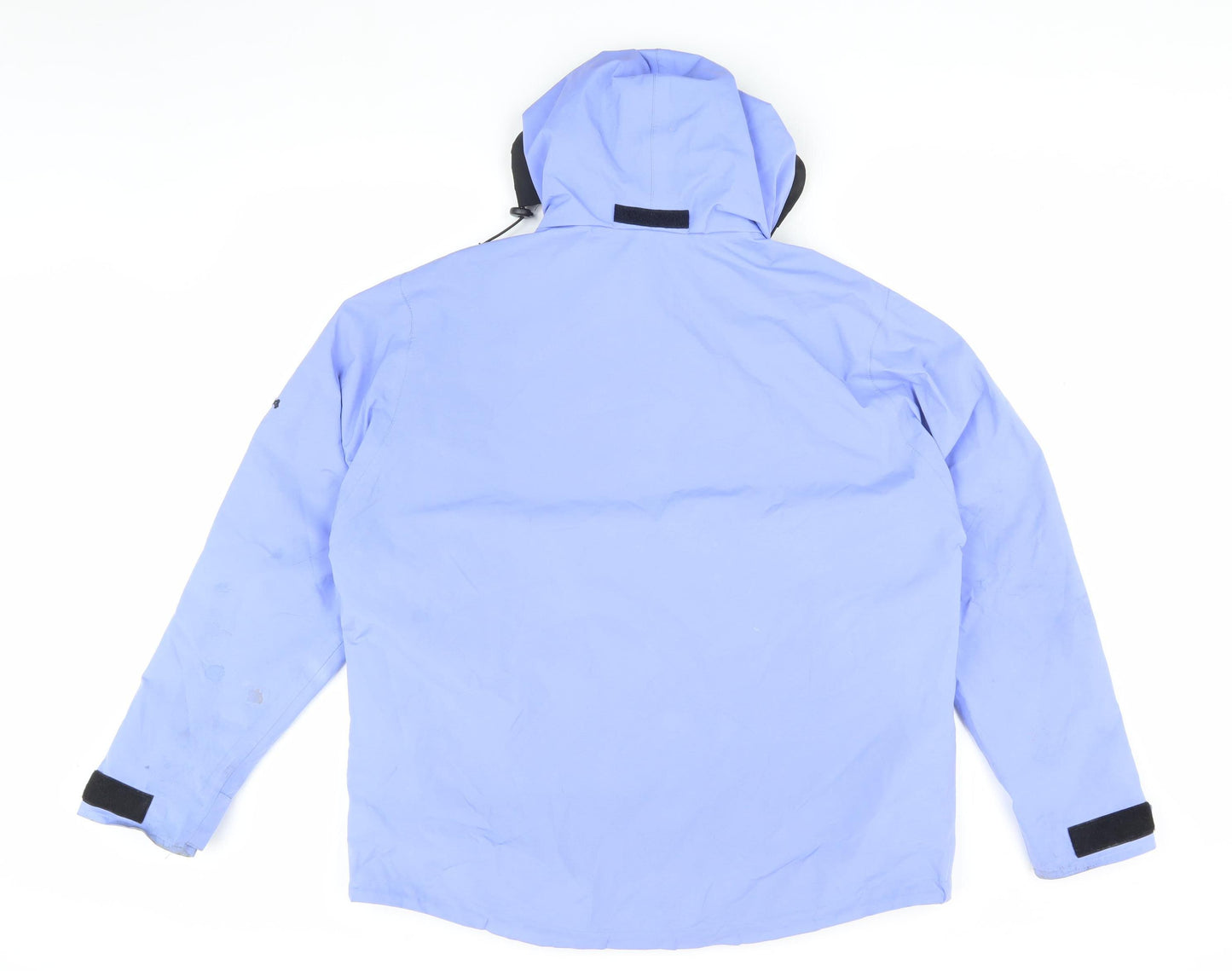 Gore-Tex Blue Casual Hooded Jacket L Unisex