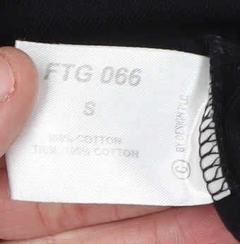 Debbie Morgan Women's Black Polo Shirt S