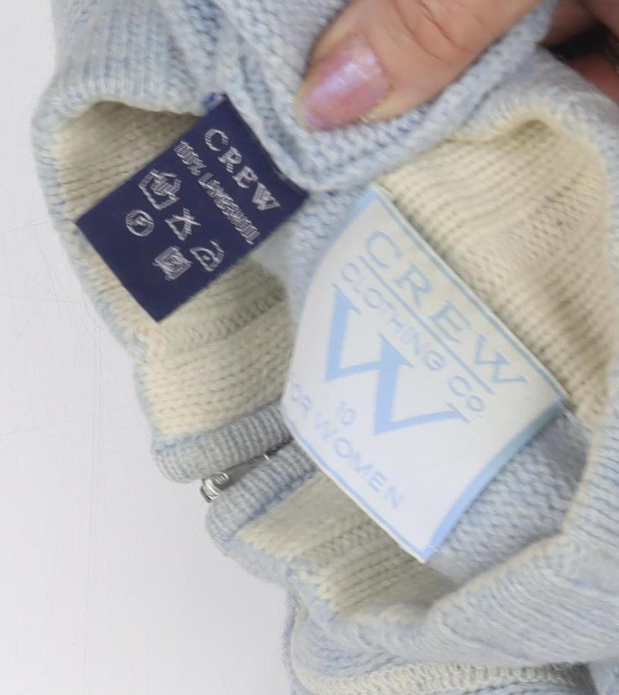 Crew Clothing Co Women's Blue Jumper Size 10