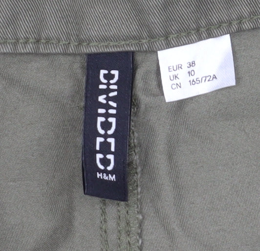 H&M Women’s Green Cargo Skirt Size 10 Casual