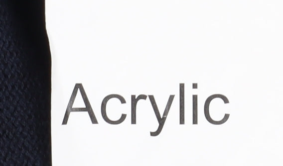 Zara Boys Blue Pullover Jumper, Size 11-12 Years, High Neck