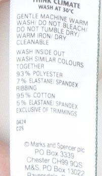 Marks and Spencer Ivory Pullover Hoodie Women's Size 10