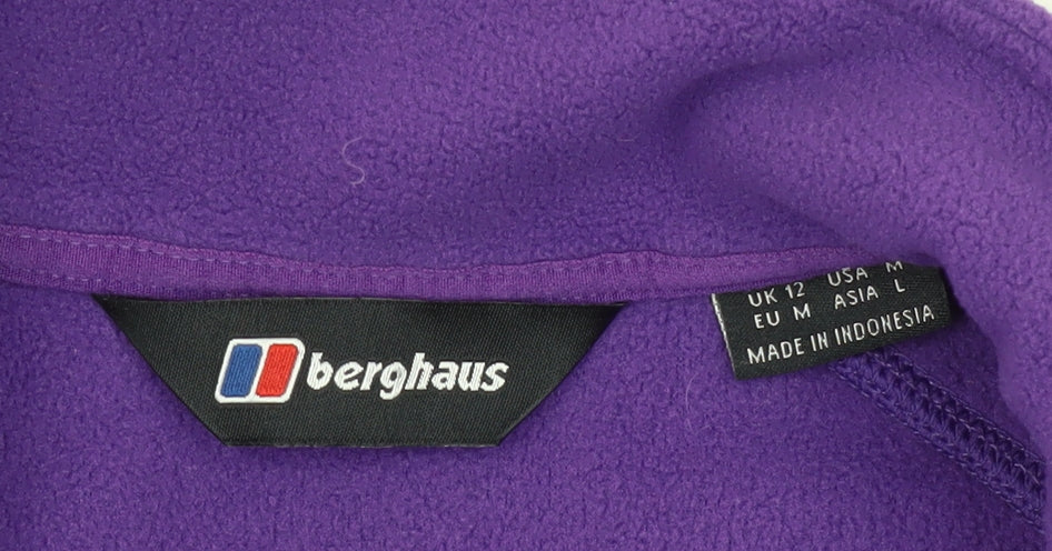Berghaus Women's Purple Fleece Sweatshirt M