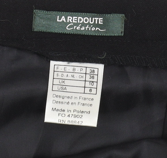 La Redoute Women’s Black Pencil Skirt Size 10