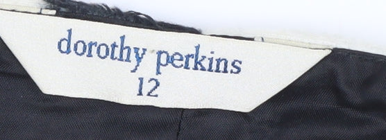 Dorothy Perkins Women's Zebra Print Pencil Skirt Size 12