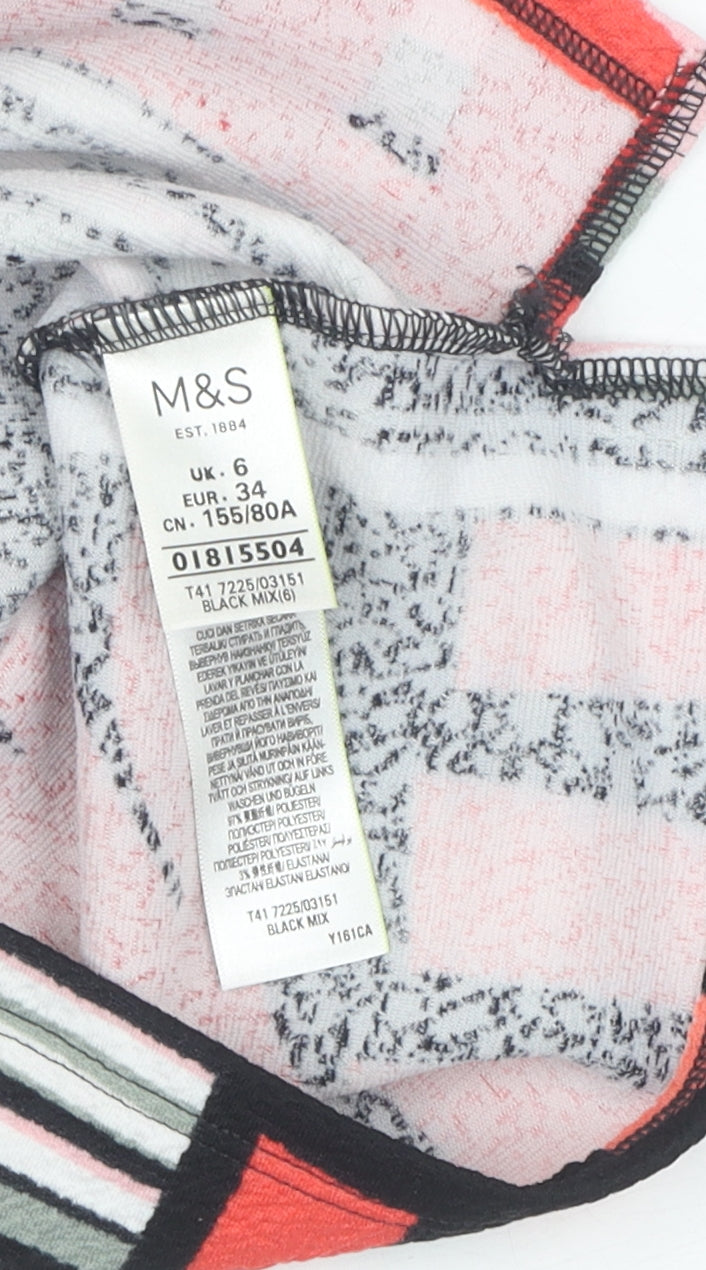 Marks and Spencer Women's Geometric Blouse, Size 6