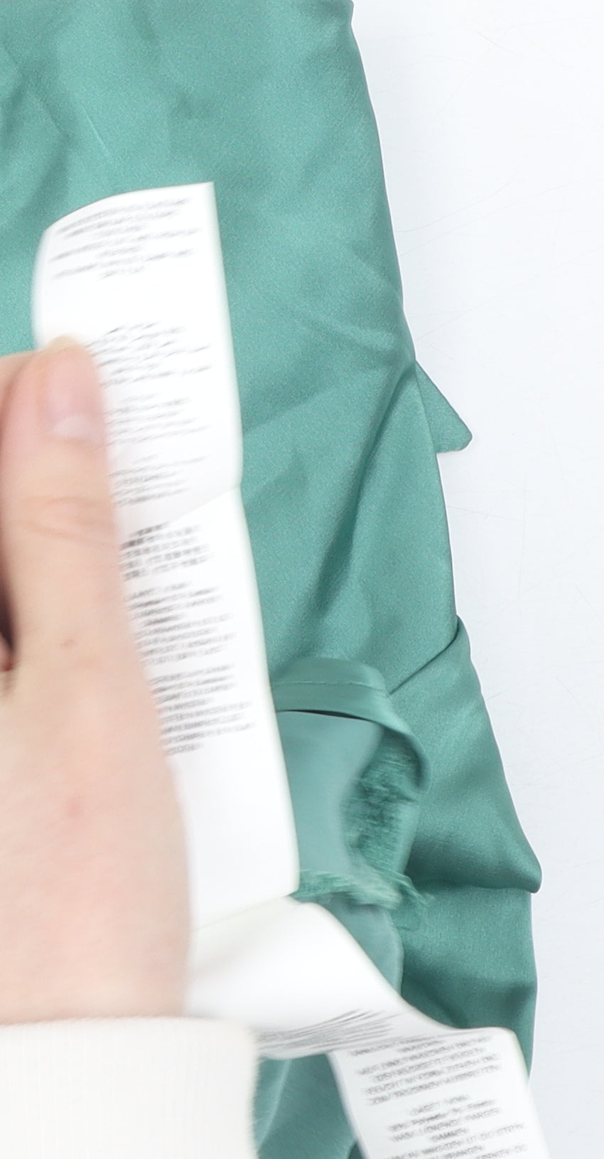 Missguided Petite Green Long Sleeve Dress Size 4