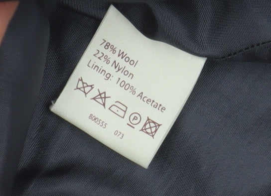 Phase Eight Women's Grey A-Line Midi Skirt Size 12