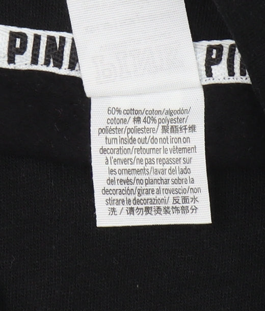 Victoria's Secret Women's Black Pullover Hoodie XS