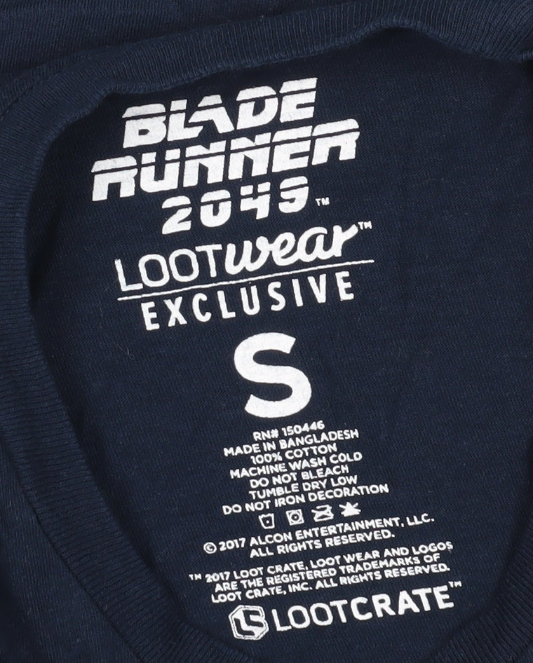 Lootcrate Unisex Blue Blade Runner T-Shirt S