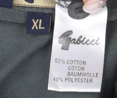 Jacamo Men's Green XL Short Sleeve Polo Shirt