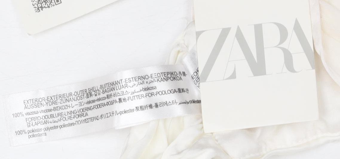 Zara Women's White Halter Top