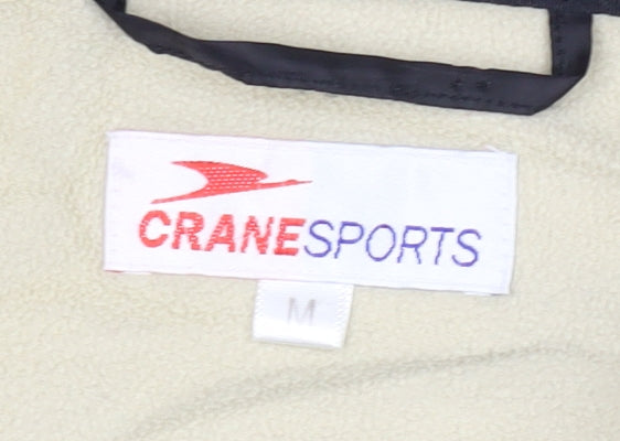 Crane Sports Men's Beige Soft Shell Jacket M Size Casual