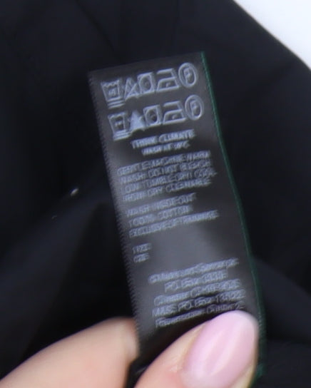 Marks and Spencer Women's Black Long Cotton Skirt Size 20