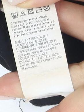 River Island Black Women's Size 8 Dress