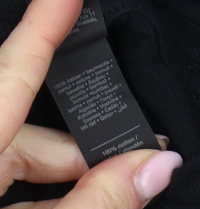 Gildan Men's Black Iron Maiden Band T-Shirt L