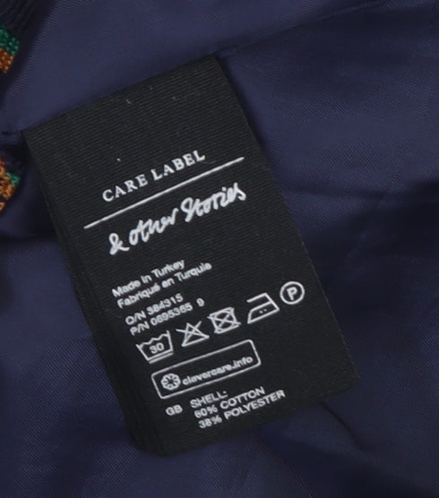 & Other Stories Women Multicoloured Knee Length Skirt Size 10