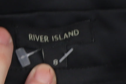 River Island Women's Black Pencil Skirt S