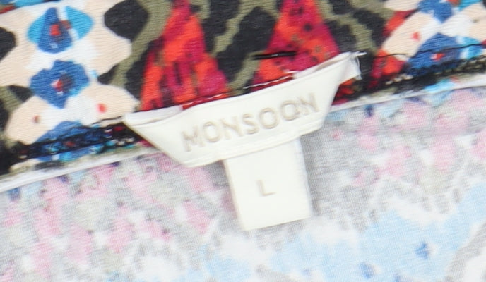 Monsoon Women’s Geometric Multicolour Skirt L